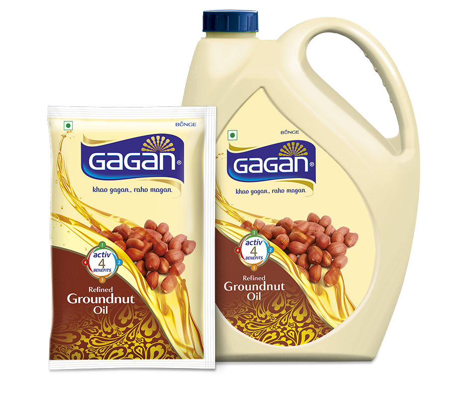 GAGAN GROUNDNUT 5 LTR JAR