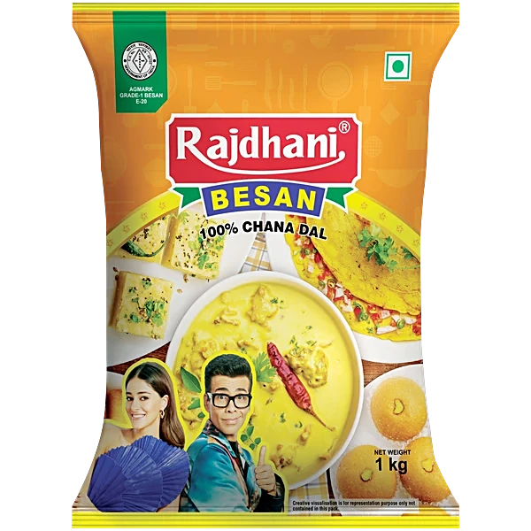 RAJDHANI  BESAN 1KG 