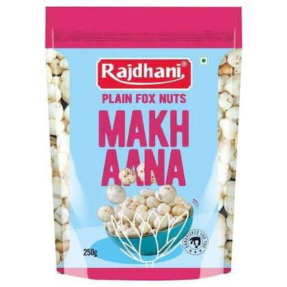 RAJDHANI  MAKHAANA 250GM